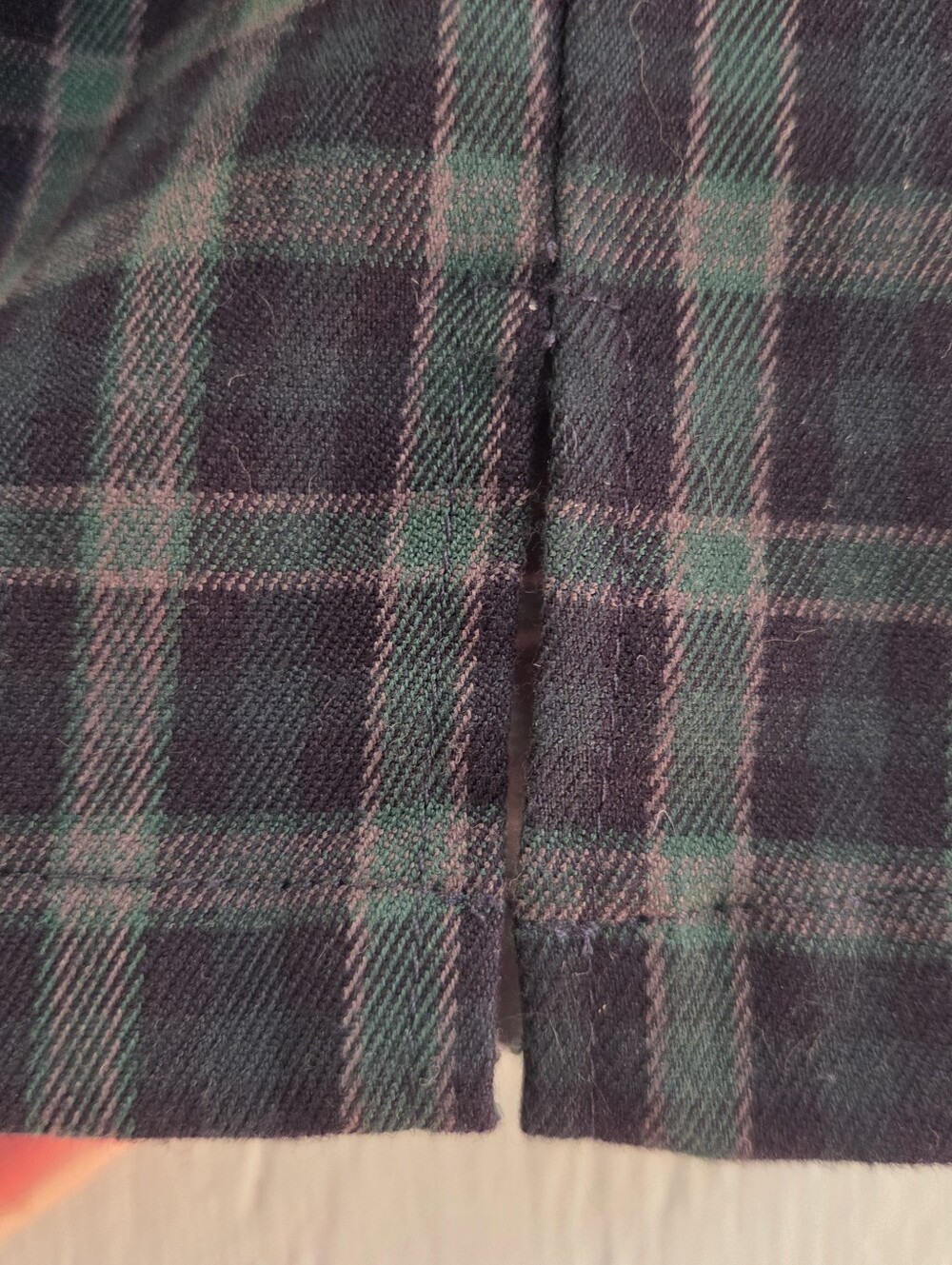 John Galt Plaid A-Line Mini Skirt - Picture 5 of 13